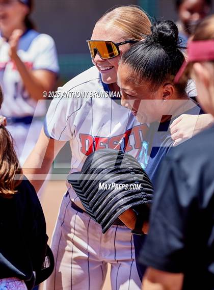 Thumbnail 3 in Destiny Christian Academy vs. Pioneer (CIF SJS D4 Final) photogallery.