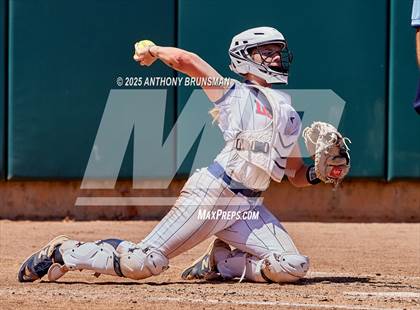 Thumbnail 2 in Destiny Christian Academy vs. Pioneer (CIF SJS D4 Final) photogallery.