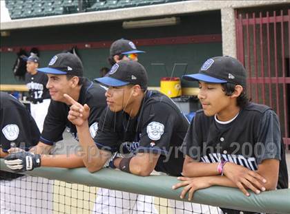Thumbnail 1 in Maywood Academy vs. Sherman Oaks CES (CIF LA City Section D3 Final) photogallery.