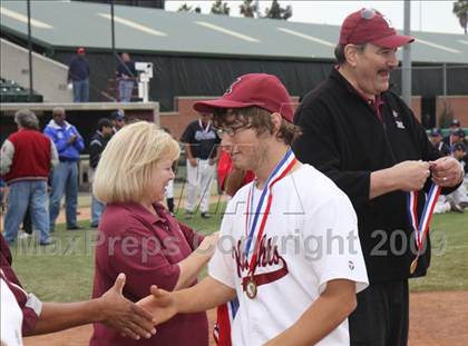 Thumbnail 1 in Maywood Academy vs. Sherman Oaks CES (CIF LA City Section D3 Final) photogallery.