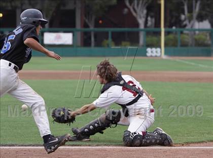 Thumbnail 1 in Maywood Academy vs. Sherman Oaks CES (CIF LA City Section D3 Final) photogallery.