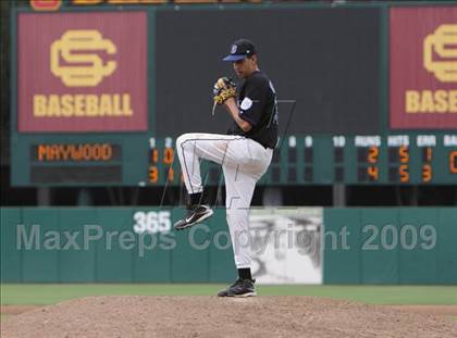 Thumbnail 3 in Maywood Academy vs. Sherman Oaks CES (CIF LA City Section D3 Final) photogallery.