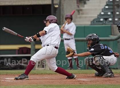 Thumbnail 1 in Maywood Academy vs. Sherman Oaks CES (CIF LA City Section D3 Final) photogallery.