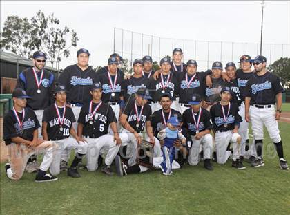 Thumbnail 2 in Maywood Academy vs. Sherman Oaks CES (CIF LA City Section D3 Final) photogallery.
