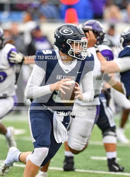 Thumbnail 1 in Greenwood vs. El Dorado (AAA 6A Final) photogallery.