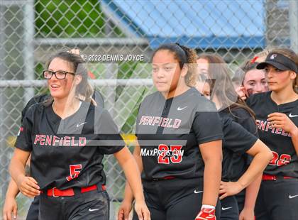Thumbnail 3 in Penfield vs Fairport (NYSPHSAA Section V Class AA Semifinals) photogallery.