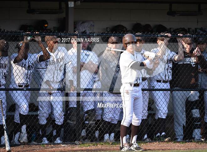 Alek Thomas (2) of Mount Carmel High School in Chicago, Illinois