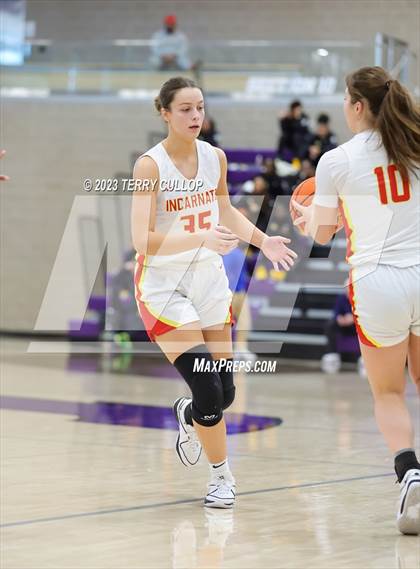 Thumbnail 3 in Centennial vs. Incarnate Word Academy (Utah Holiday Hoopfest) photogallery.