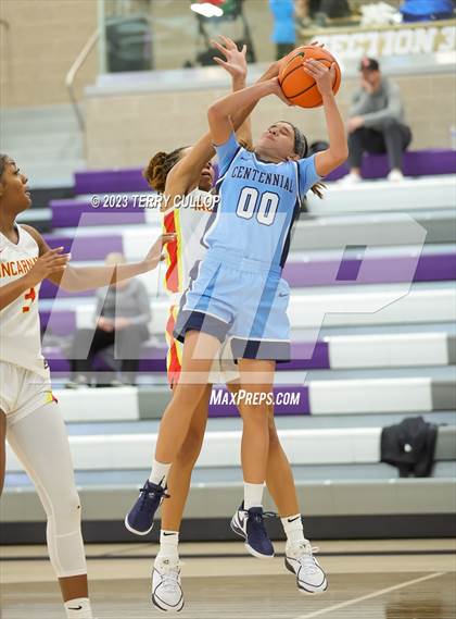 Thumbnail 2 in Centennial vs. Incarnate Word Academy (Utah Holiday Hoopfest) photogallery.