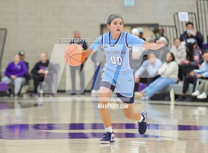 Thumbnail 2 in Centennial vs. Incarnate Word Academy (Utah Holiday Hoopfest) photogallery.