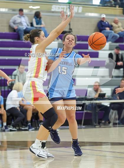 Thumbnail 3 in Centennial vs. Incarnate Word Academy (Utah Holiday Hoopfest) photogallery.