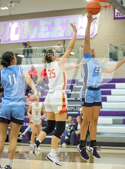 Thumbnail 1 in Centennial vs. Incarnate Word Academy (Utah Holiday Hoopfest) photogallery.