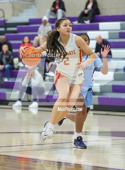 Thumbnail 1 in Centennial vs. Incarnate Word Academy (Utah Holiday Hoopfest) photogallery.