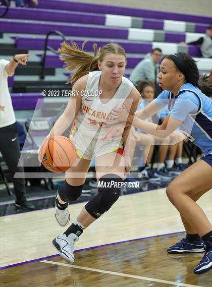 Thumbnail 2 in Centennial vs. Incarnate Word Academy (Utah Holiday Hoopfest) photogallery.