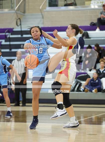 Thumbnail 1 in Centennial vs. Incarnate Word Academy (Utah Holiday Hoopfest) photogallery.