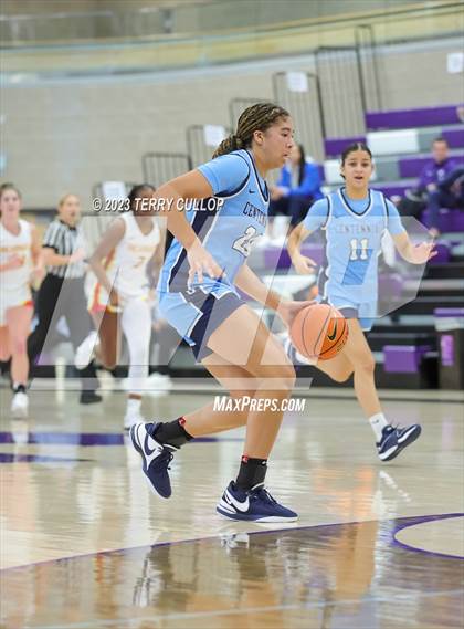 Thumbnail 3 in Centennial vs. Incarnate Word Academy (Utah Holiday Hoopfest) photogallery.