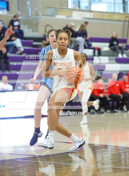 Thumbnail 3 in Centennial vs. Incarnate Word Academy (Utah Holiday Hoopfest) photogallery.