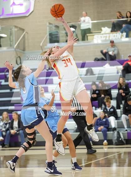 Thumbnail 1 in Centennial vs. Incarnate Word Academy (Utah Holiday Hoopfest) photogallery.