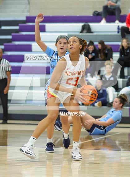 Thumbnail 3 in Centennial vs. Incarnate Word Academy (Utah Holiday Hoopfest) photogallery.