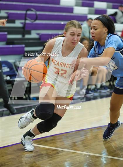 Thumbnail 1 in Centennial vs. Incarnate Word Academy (Utah Holiday Hoopfest) photogallery.