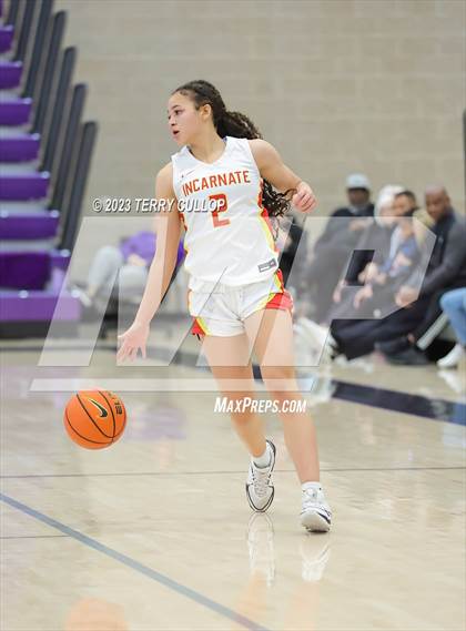 Thumbnail 1 in Centennial vs. Incarnate Word Academy (Utah Holiday Hoopfest) photogallery.