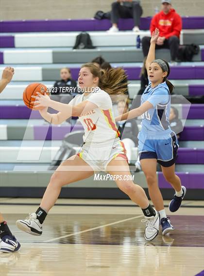 Thumbnail 2 in Centennial vs. Incarnate Word Academy (Utah Holiday Hoopfest) photogallery.
