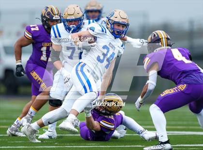 Thumbnail 2 in Alamo Heights vs. Liberty Hill (UIL 5A D2 Region 4 Semifinal) photogallery.