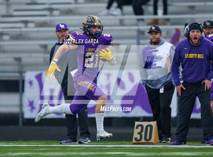 Thumbnail 1 in Alamo Heights vs. Liberty Hill (UIL 5A D2 Region 4 Semifinal) photogallery.