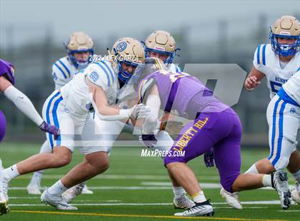 Thumbnail 1 in Alamo Heights vs. Liberty Hill (UIL 5A D2 Region 4 Semifinal) photogallery.