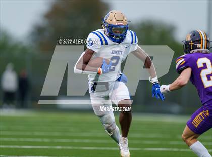 Thumbnail 2 in Alamo Heights vs. Liberty Hill (UIL 5A D2 Region 4 Semifinal) photogallery.