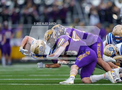 Thumbnail 2 in Alamo Heights vs. Liberty Hill (UIL 5A D2 Region 4 Semifinal) photogallery.