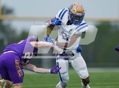 Thumbnail 3 in Alamo Heights vs. Liberty Hill (UIL 5A D2 Region 4 Semifinal) photogallery.