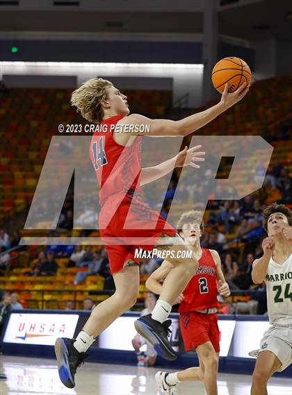Thumbnail 1 in Crimson Cliffs vs. Snow Canyon (UHSAA 4A Quarterfinal) photogallery.