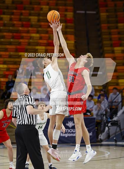 Thumbnail 1 in Crimson Cliffs vs. Snow Canyon (UHSAA 4A Quarterfinal) photogallery.