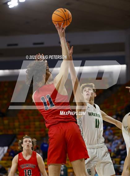 Thumbnail 1 in Crimson Cliffs vs. Snow Canyon (UHSAA 4A Quarterfinal) photogallery.