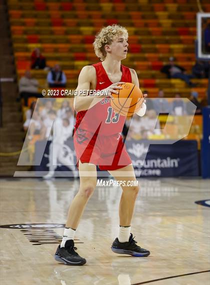 Thumbnail 1 in Crimson Cliffs vs. Snow Canyon (UHSAA 4A Quarterfinal) photogallery.
