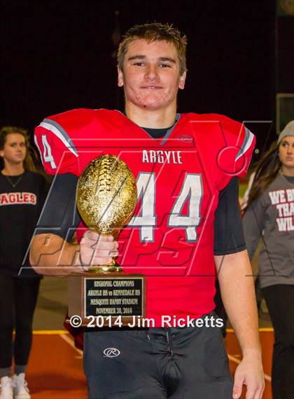 Thumbnail 1 in Argyle vs Kennedale (UIL 4A Regional Playoff) photogallery.