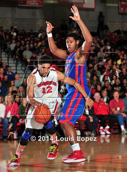 Thumbnail 2 in Westchester vs. DeMatha (Nike Extravaganza) photogallery.