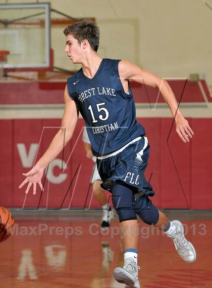 Thumbnail 3 in Forest Lake Christian vs. Valley Christian (Viking Classic) photogallery.
