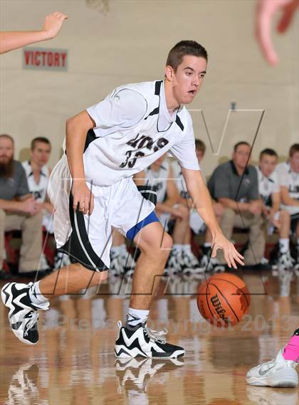 Thumbnail 3 in Forest Lake Christian vs. Valley Christian (Viking Classic) photogallery.