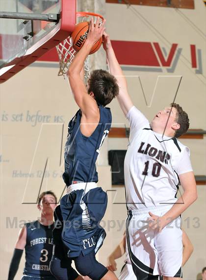 Thumbnail 1 in Forest Lake Christian vs. Valley Christian (Viking Classic) photogallery.