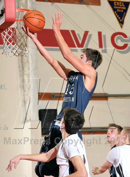 Thumbnail 2 in Forest Lake Christian vs. Valley Christian (Viking Classic) photogallery.