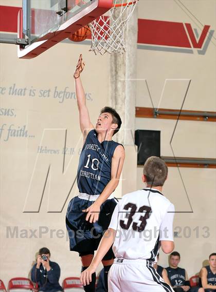 Thumbnail 3 in Forest Lake Christian vs. Valley Christian (Viking Classic) photogallery.