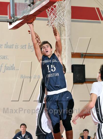 Thumbnail 3 in Forest Lake Christian vs. Valley Christian (Viking Classic) photogallery.
