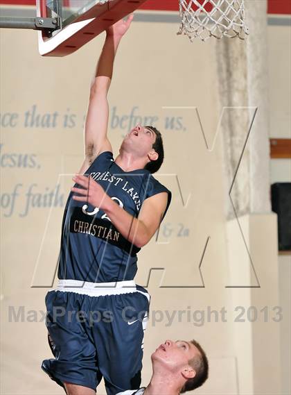 Thumbnail 1 in Forest Lake Christian vs. Valley Christian (Viking Classic) photogallery.