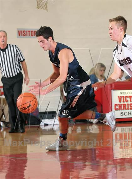 Thumbnail 1 in Forest Lake Christian vs. Valley Christian (Viking Classic) photogallery.