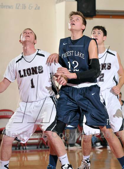 Thumbnail 1 in Forest Lake Christian vs. Valley Christian (Viking Classic) photogallery.