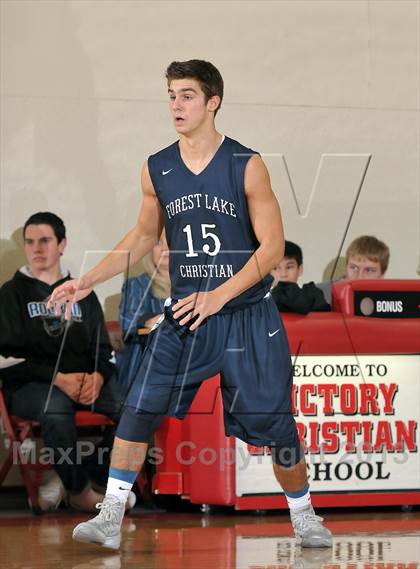 Thumbnail 1 in Forest Lake Christian vs. Valley Christian (Viking Classic) photogallery.