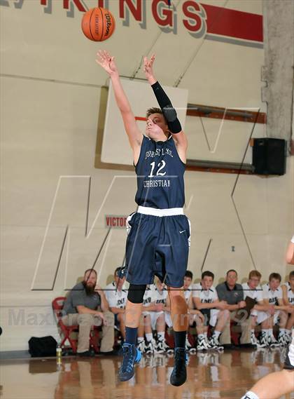 Thumbnail 1 in Forest Lake Christian vs. Valley Christian (Viking Classic) photogallery.