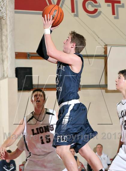 Thumbnail 2 in Forest Lake Christian vs. Valley Christian (Viking Classic) photogallery.